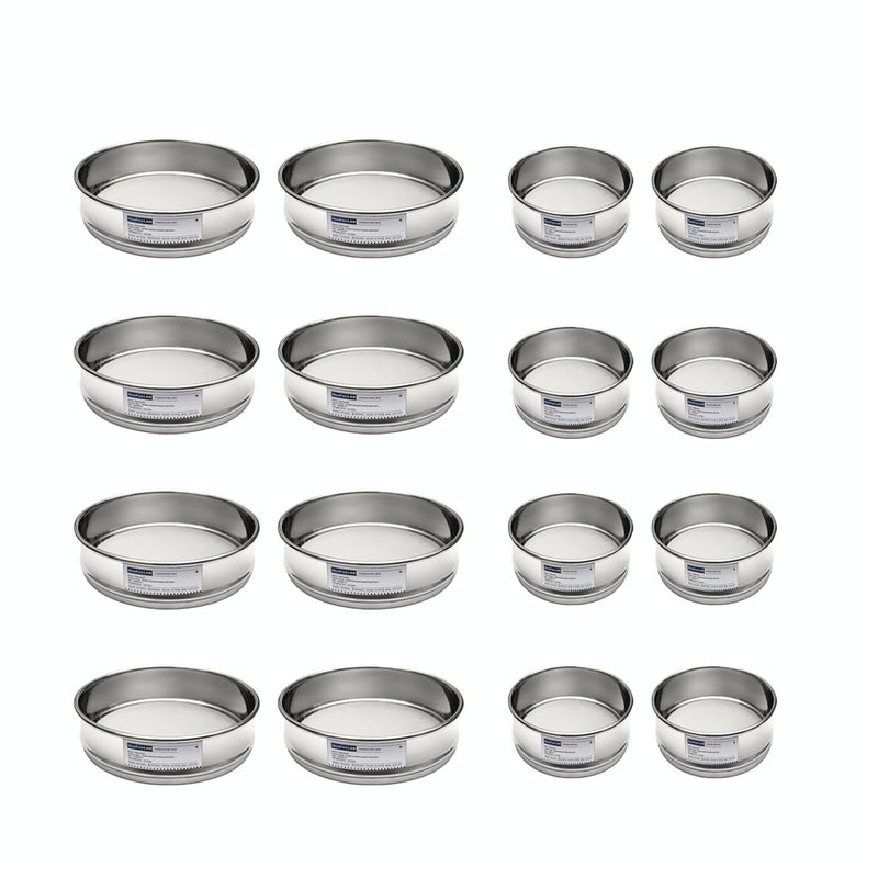 QuafooLAB Lab Sieves 32 Mesh, Economy Test Sieve #32 Mesh, 4'' Diameter, 304 Stainless Steel Wire Cloth φ10×4.5cm - Image 5